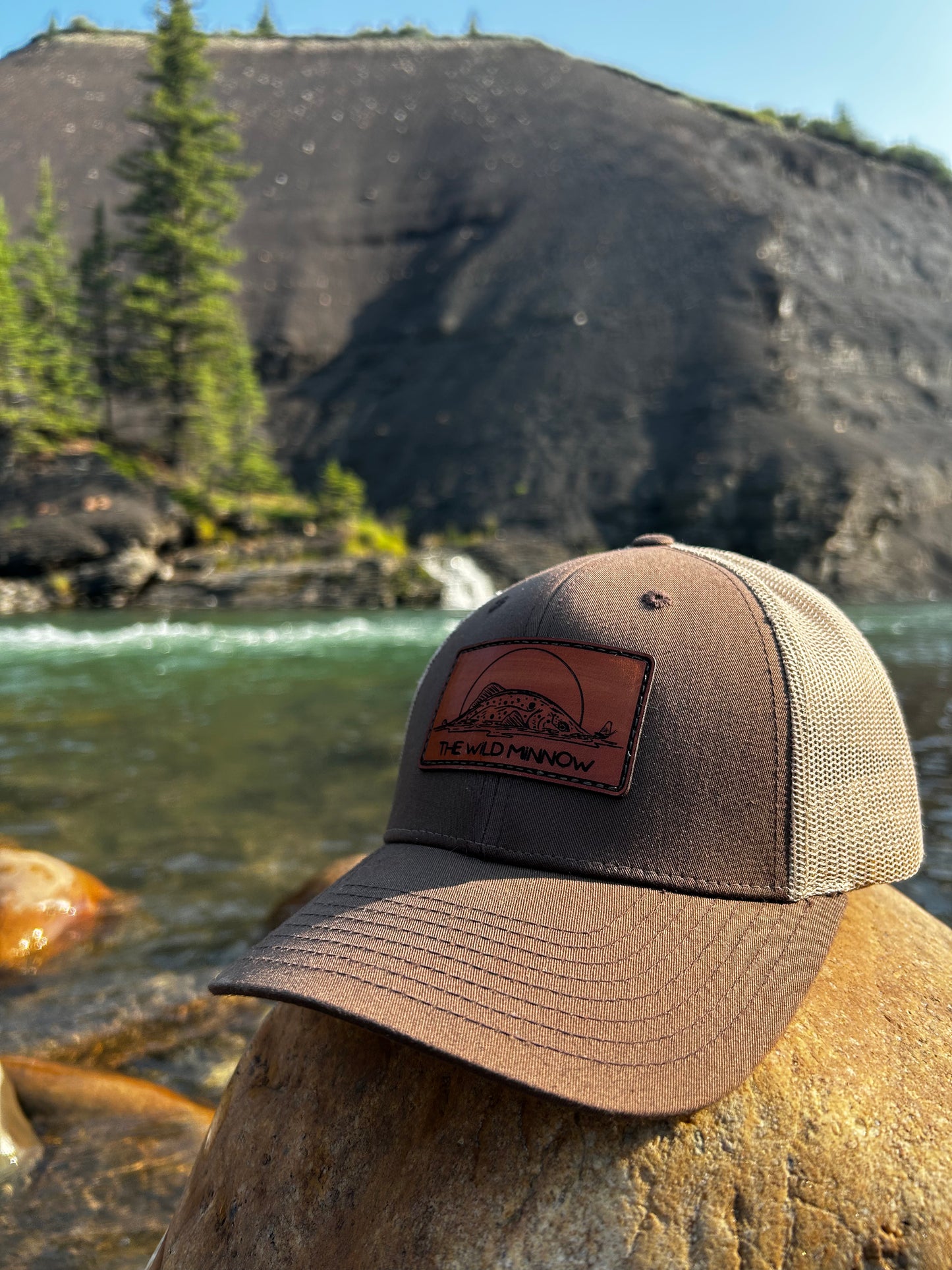 Sunset Brown Trucker Hat